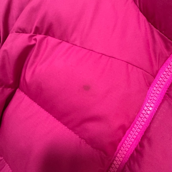 The North Face 700 Puffer Down Jacket Pink Red Womens Small Coat Insulated Ski - Picture 10 of 12